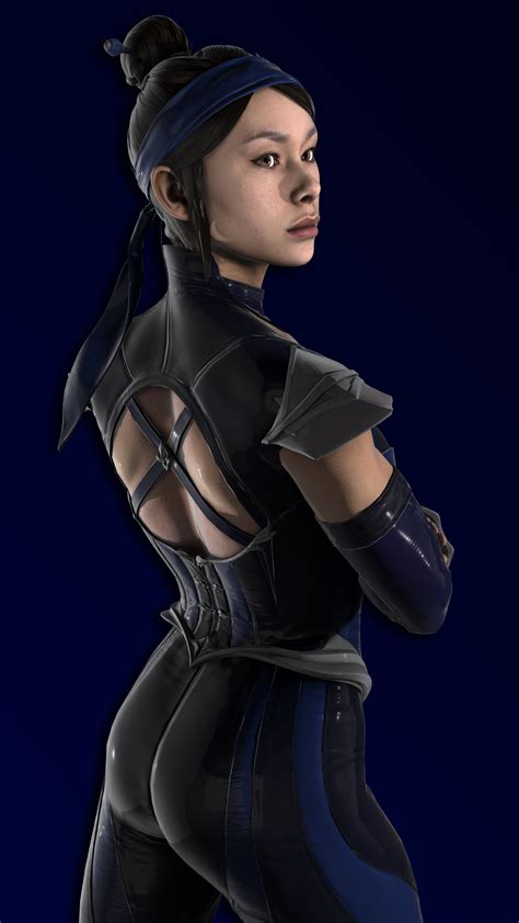 I Made This Dope Render Of Kitana From Mk If U Want Some Render For Yourself Of Any Character