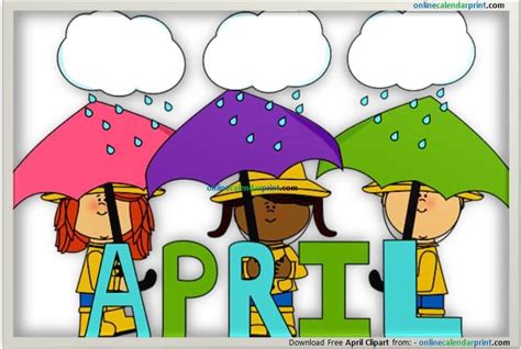 April Month Clipart 10 Free Cliparts Download Images On Clipground 2024
