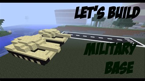 Minecraft Military Base With Vehicles