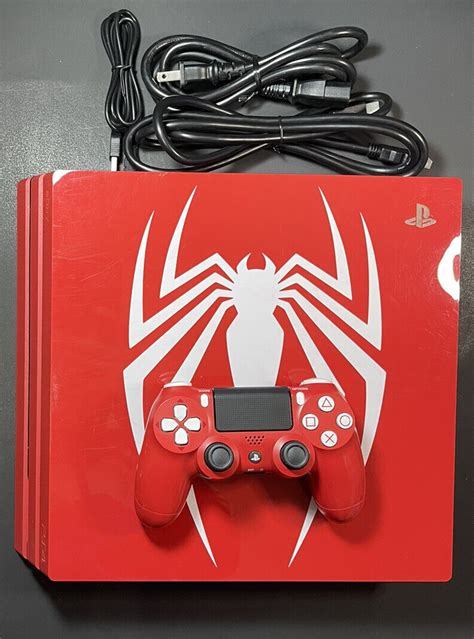 Originalsony Playstation Pro Limited Edition Marvels Spider Man 1tb