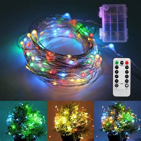 Led Copper Wire String Lights Usb Plug In Fairy Lights With Remote