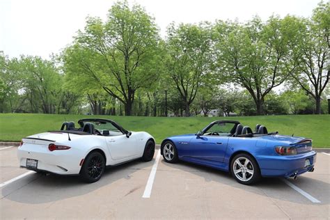 2023 Mazda Mx 5 Club Vs 2008 Honda S2000 A Real Life Convertible