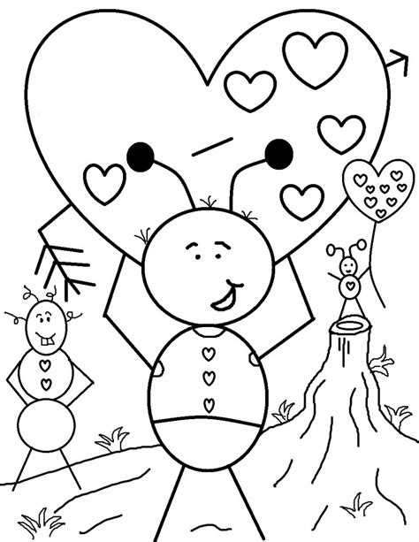 Select from 35919 printable coloring pages of cartoons, animals, nature, bible and many more. Free Printable Valentine Coloring Pages For Kids
