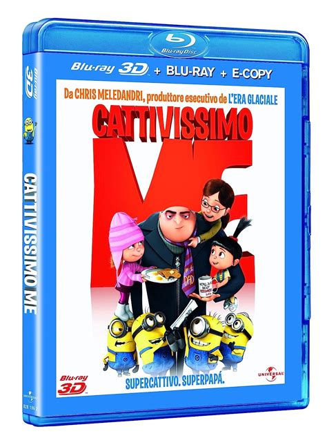 Cattivissimo Me 3d Blu Ray 3dblu Raydespicable Me Amazonit Ken
