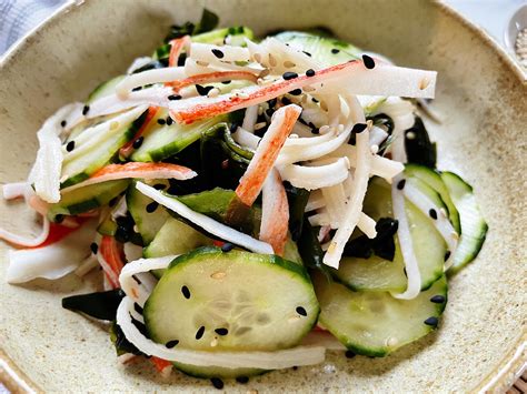 Japanese Cucumber And Crab Salad — Whiskey And Booch