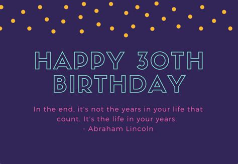 100 Original 30th Birthday Messages With Images