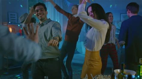 People Dancing At A House Party