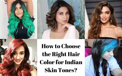 How To Choose The Right Hair Color For Indian Skin Tones
