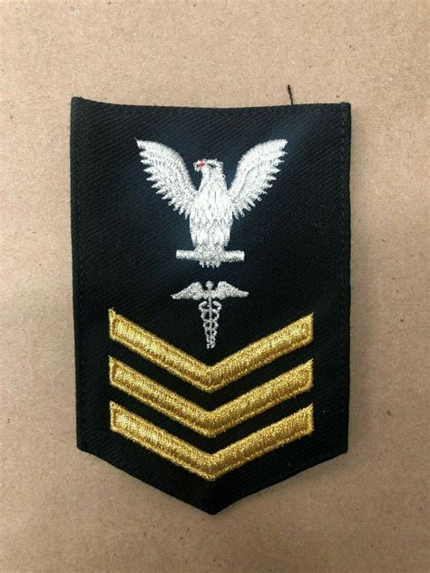 Navy E4 E6 Female Rating Badge Hospital Corpsmanhm Blue Other