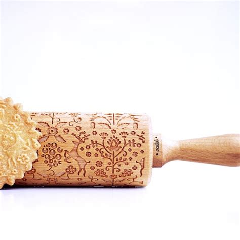 Spirals Embossing Rolling Pin Laser Engraved Rolling Pin Etsy Canada
