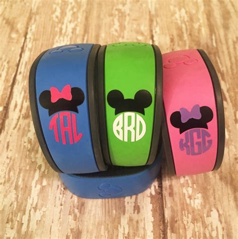 Personalized Disney Magic Band Decal By Girlygirlbows4 On Etsy