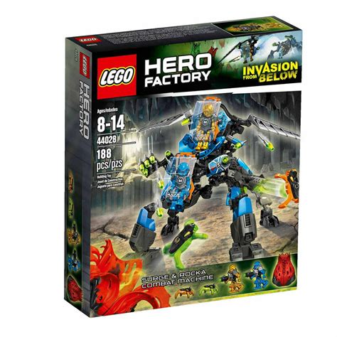 Lego Hero Factory Surge And Rocka Combat Machine
