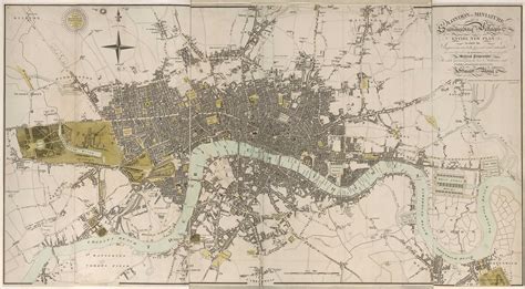 London Map 1807 London England • Mappery