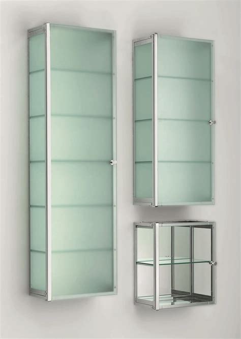 Glass Wall Cabinet With Doors S By Decor Walther