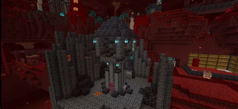 Nether Survival Base Minecraft Pe Maps