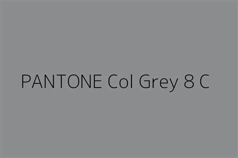 Pantone Col Grey 8 C Color Hex Code