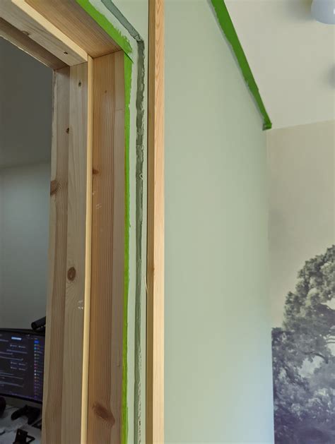 Fill Up Gap Between Door Frame And Surface Of Plasterboard Diynot Forums