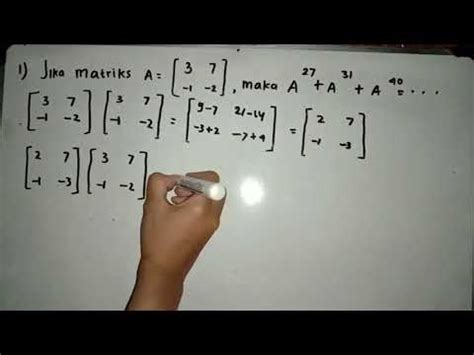 Matriks Cara Mudah Menyelesaikan Soal Perpangkatan Matriks Ordo 2X2
