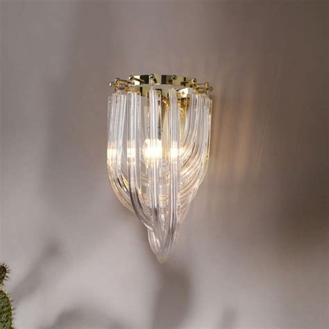 Living Room Modern Crystal Wall Lamp For Home Villas Manufacturers And