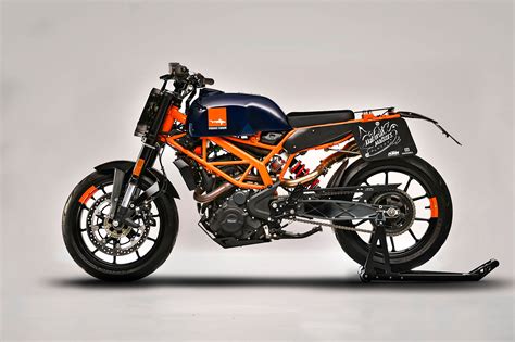 Check them out following the link below. GREAT BRIGHT. Mandrill Garage's 'Orange Shark' KTM Racer ...