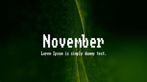 November Font Download Free For Desktop And Webfont