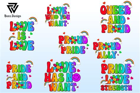 bundle lgbt pride month graphic by boss design · creative fabrica