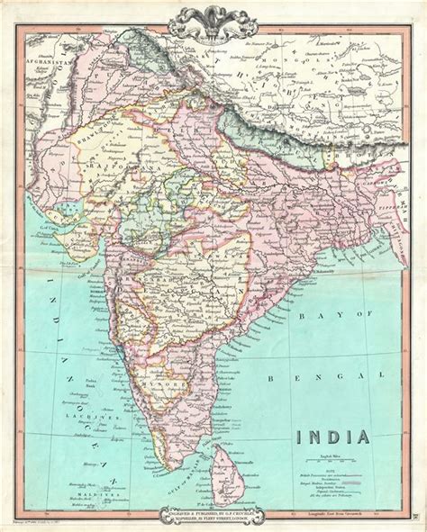 India Geographicus Rare Antique Maps