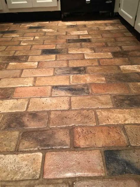 Brick Tile Flooring Is It Original To The 1960s And