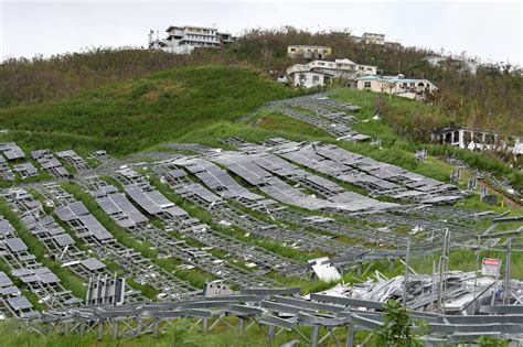 Historic Disasters Hurricane Irmamaria Us Virgin Islands
