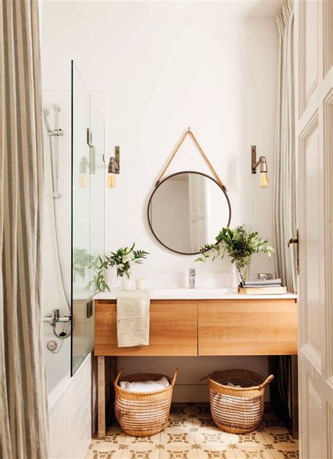 Aplique sobre espejo baño led pulido blanco para encajar sobre el espejo. Frente de lavabo con apliques y espejo redondo | Espejos para baños, Muebles de baño, Decorar ...