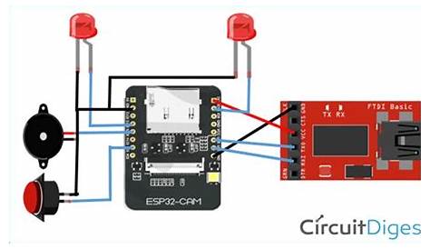 simple spy camera circuit diagram