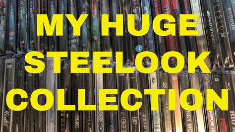 My Entire Steelbook Collection 2017 Bluraymadness Youtube