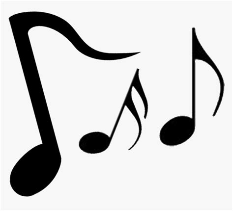 White Musical Notes Png