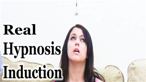 Real Hypnosis Induction 75 Eye Roll Youtube