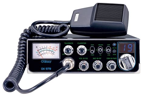Galaxy Dx 979 Transceiver With Starlite Face Plate Talk Back High