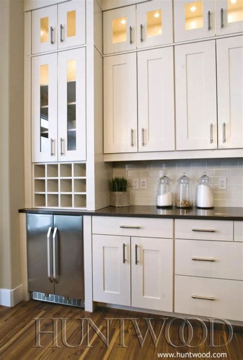 Shaker Kitchen Cabinets With Glass Doors Kitchen Near