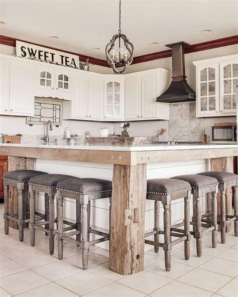 The Top 70 Best Modern Farmhouse Kitchen Interior Home And Design