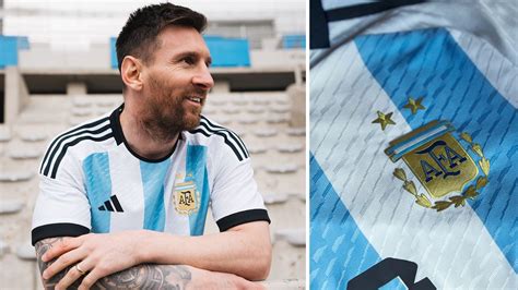 Adidas Go Classic With A Twist For Argentinas 2022 World Cup Home Kit