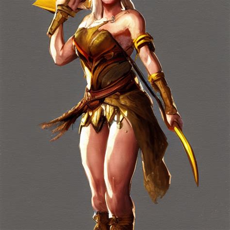 Stable Diffusion Prompt A Beautiful Female Warrior PromptHero