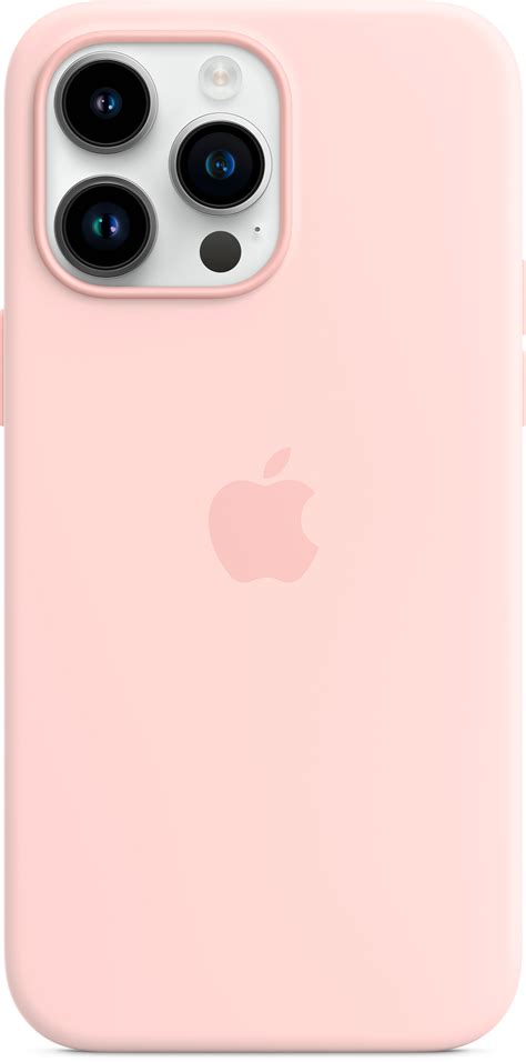 Best Buy Apple Iphone 14 Pro Max Silicone Case With Magsafe Chalk Pink