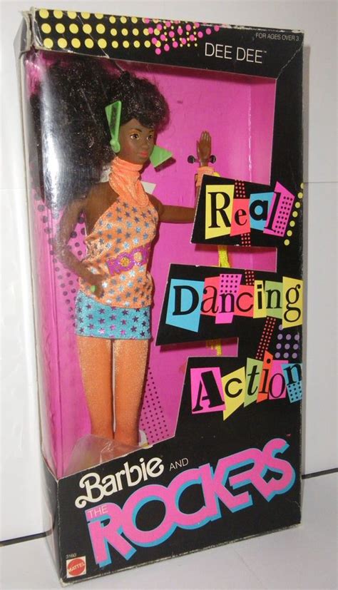 Nrfb Vintage Barbie And The Rockers Real Dancing Action Dee Dee