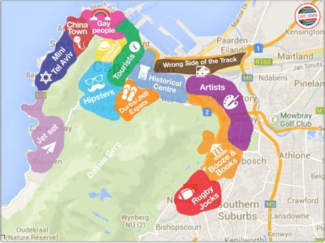 12 Most Useful Cape Town Maps That Tell You Everything