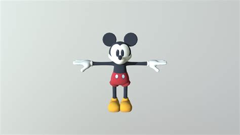 Epic Mickey Mickey Mouse 3d Model By Franky106 6d992f5 Sketchfab