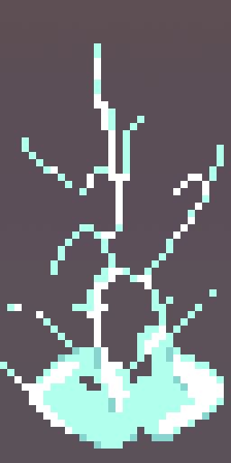 Lightning Spell Pixel Art By Nyknck