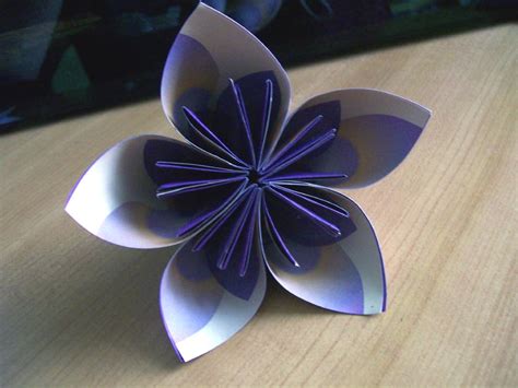 Origami Ideas Kusudama Flower Origami Paper Size