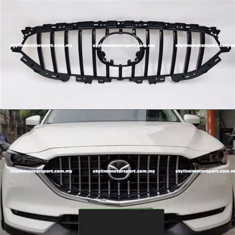 Mazda Cx5 Cx 5 2017 2021 Front Grille Grill Gt Style Shopee Malaysia
