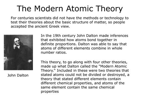Ppt The History Of Atomic Theory Powerpoint Presentation Free