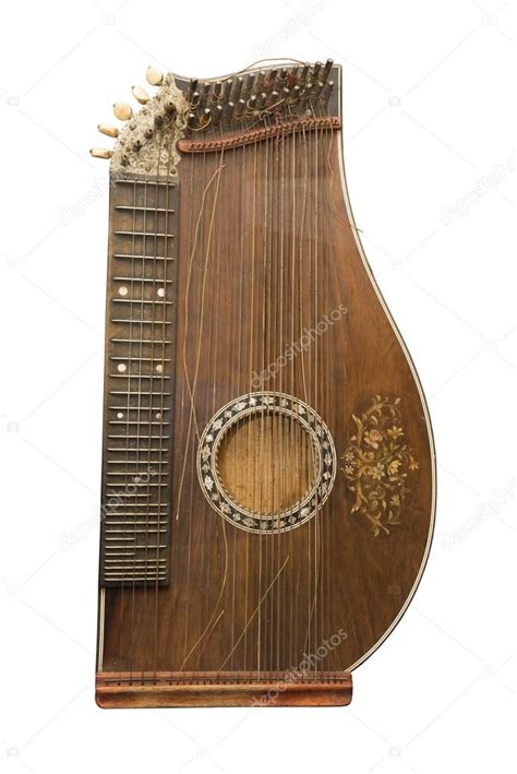 Zither Traditional A German Musical Instrument — Stock Photo © Aleks49