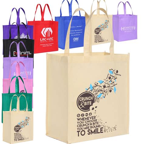 Wholesale Free Custom Personalized Promotional Reusable Cloth Shopping