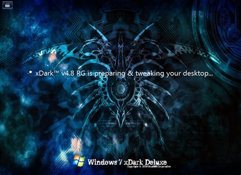 Deadheart Blogs Zone Windows 7 Xdark Deluxe V48 X64 Rg A Power
